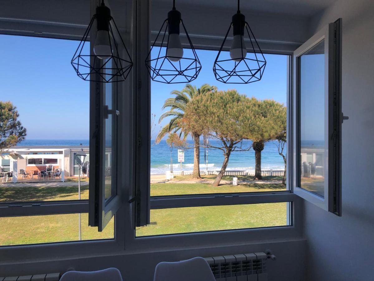 Apartamento Comillas Beach Exteriör bild